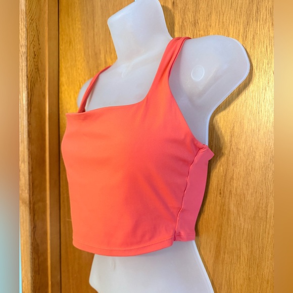 Halara SoftlyZero™ Airy Square Neck Backless Crisscross Cropped Yoga Tank Top M - Picture 3 of 15
